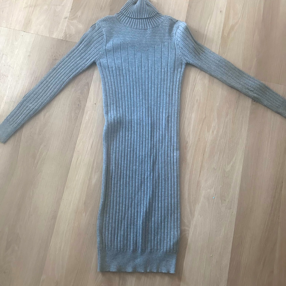 Small winter sweater dress